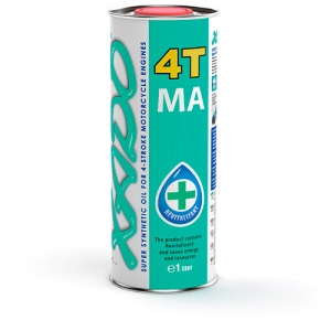 Моторне масло XADO Atomic Oil 10W-40 4T MA Super Synthetic 1л